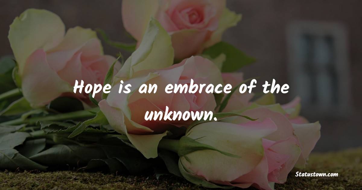 Nice hope quotes