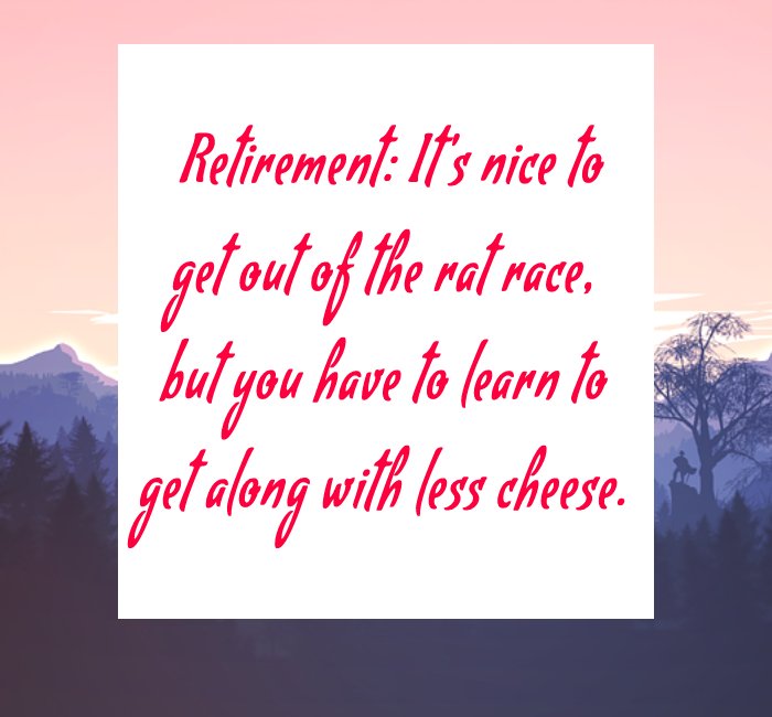 Retirement messages