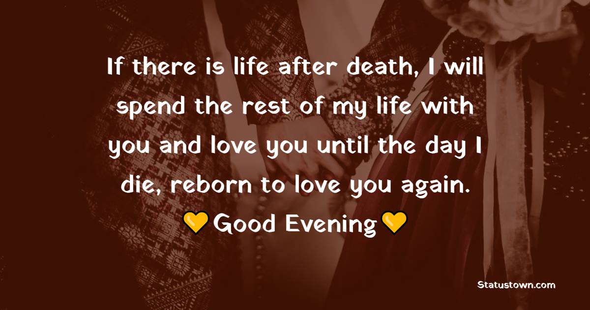 Romantic Good Evening Messages