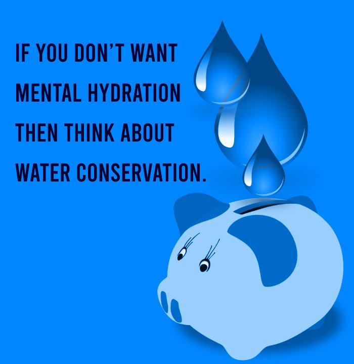 If You Dont Want Mental Hydration Then Think About Water Conservation