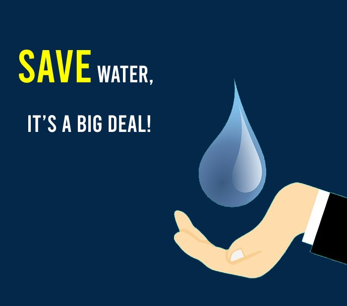 Save water, It’s a Big Deal! - Save Water Slogans