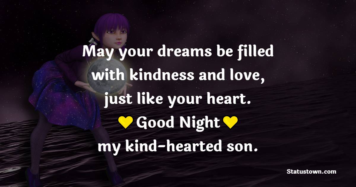 Sweet Dreams Messages for Son