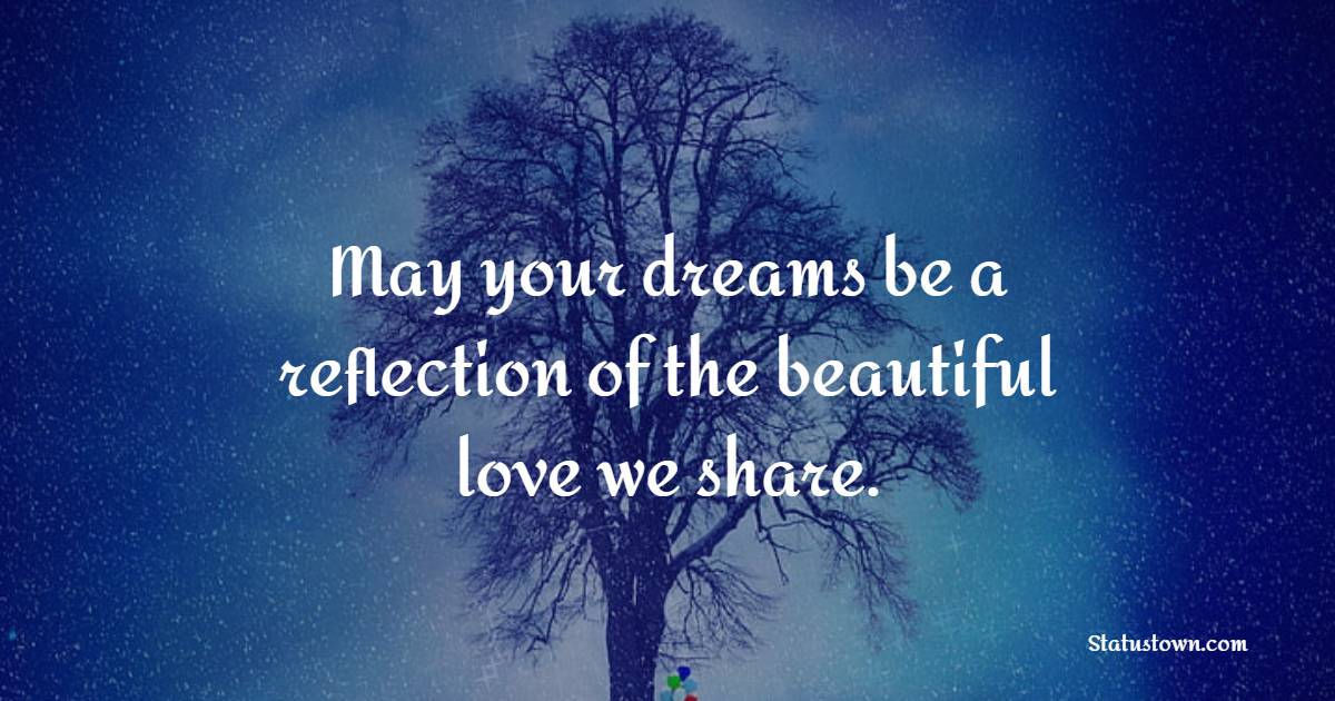 Unique sweet dreams quotes for wife