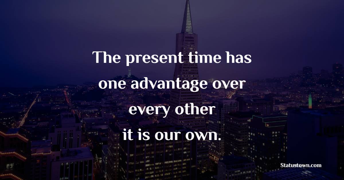 Value of Time Quotes