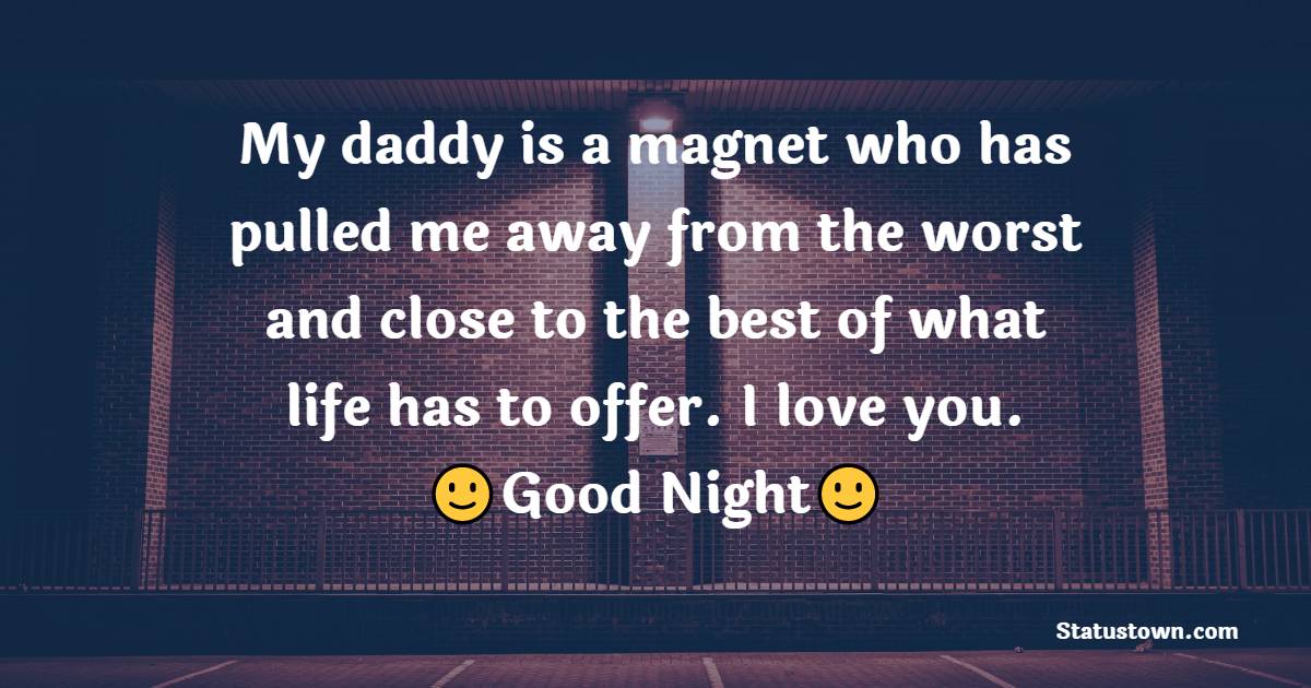 good night Messages For dad
