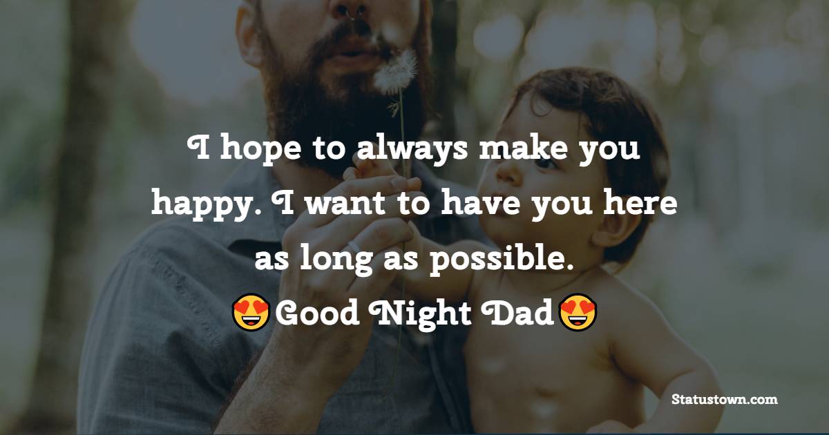 good night Messages For dad
