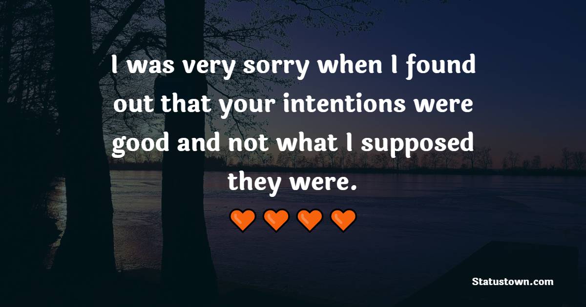 Apology Quotes