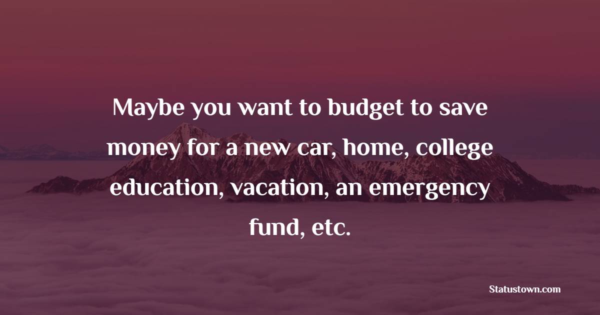 budgeting quotes