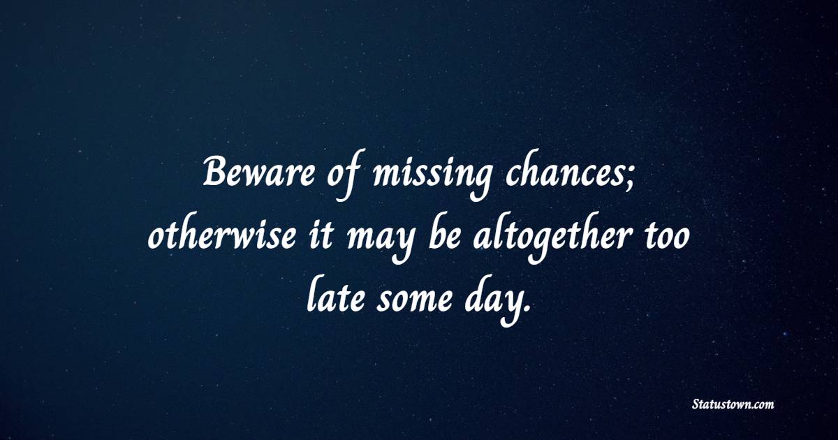 Heart Touching chance quotes
