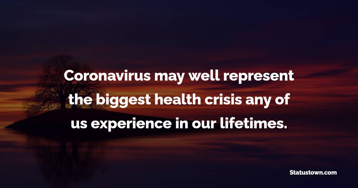 Amazing coronavirus quotes