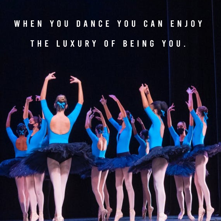 When you dance, you can enjoy the luxury of being you. - Dance Quotes