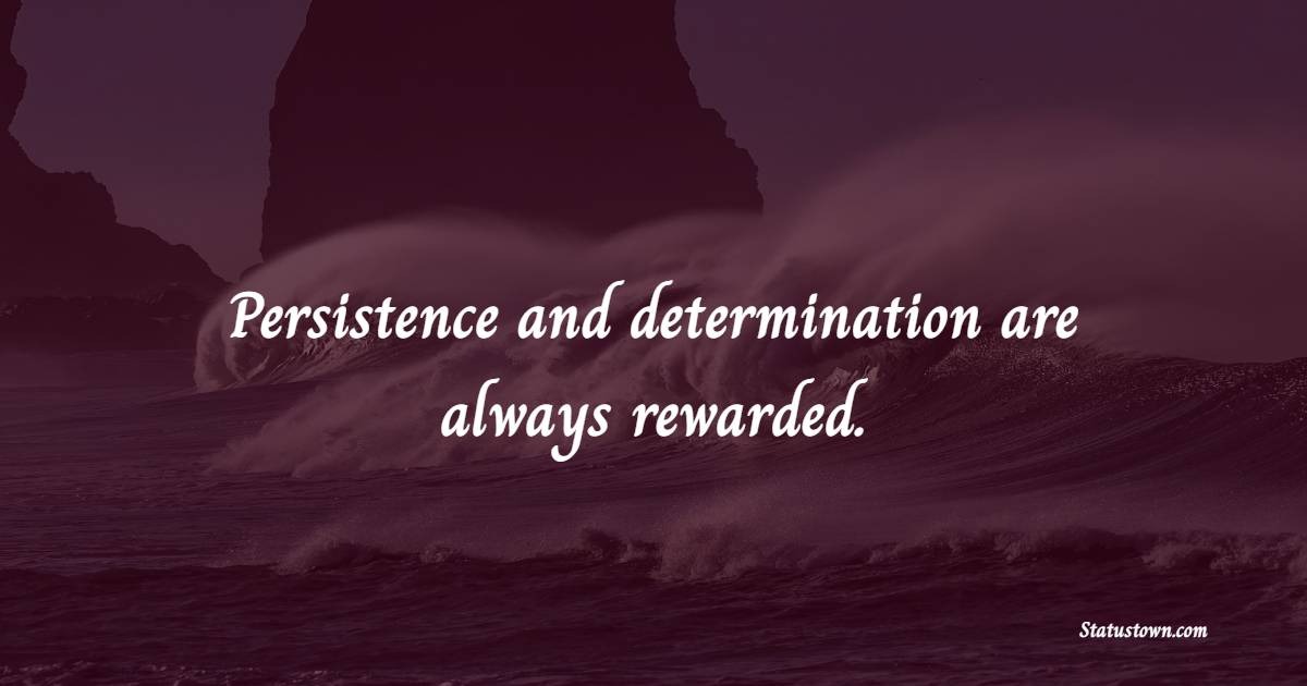 Determination Status