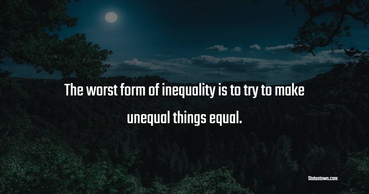 Sweet equality quotes