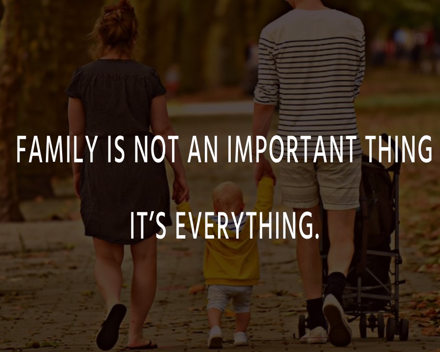 Family is not an important thing, it’s everything. - Family Quotes