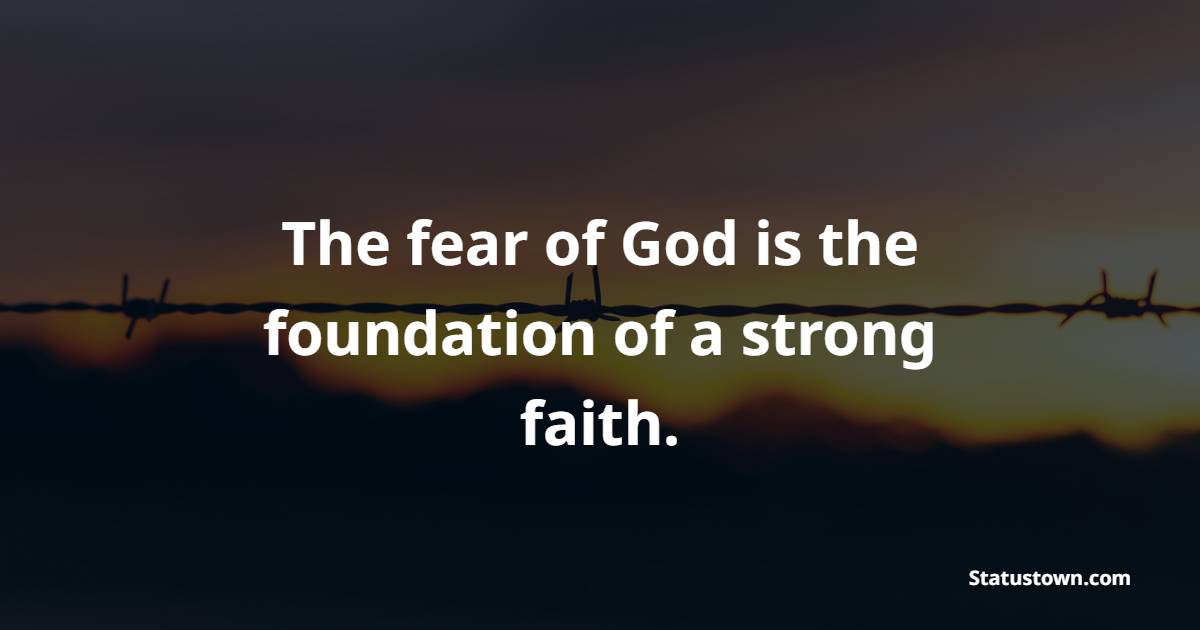 Deep fear of god quotes