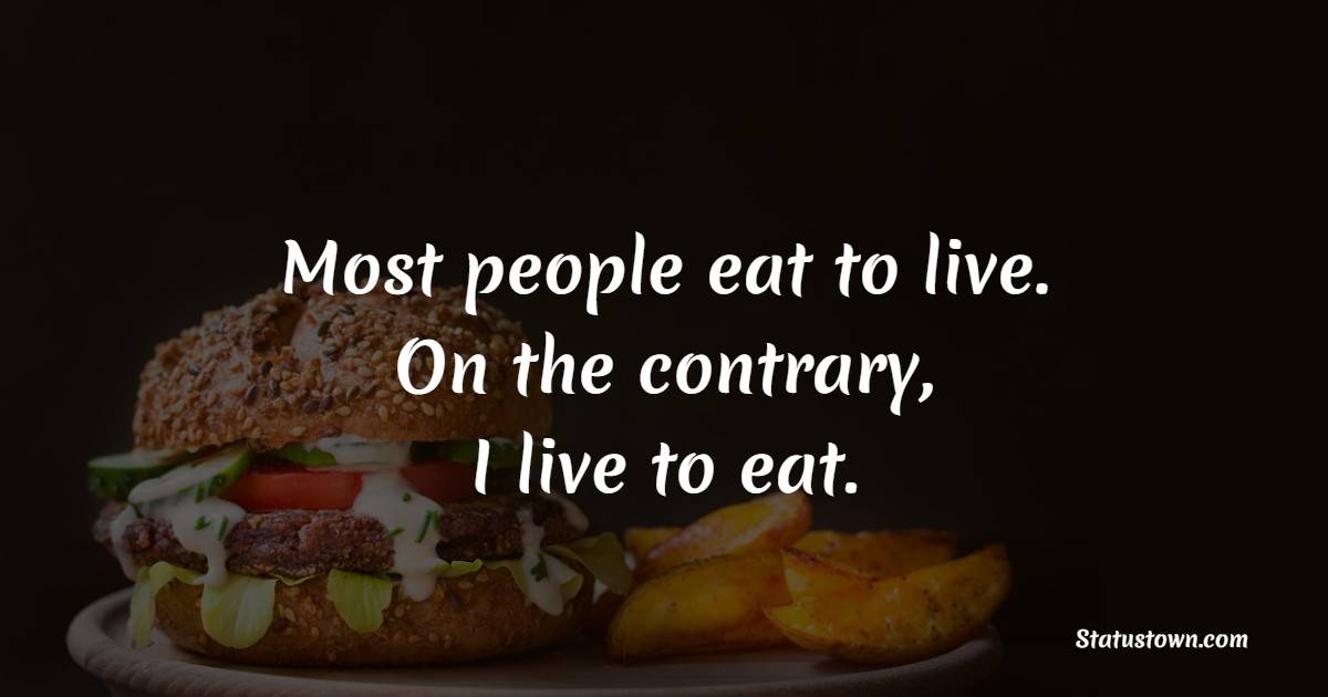 Deep food quotes