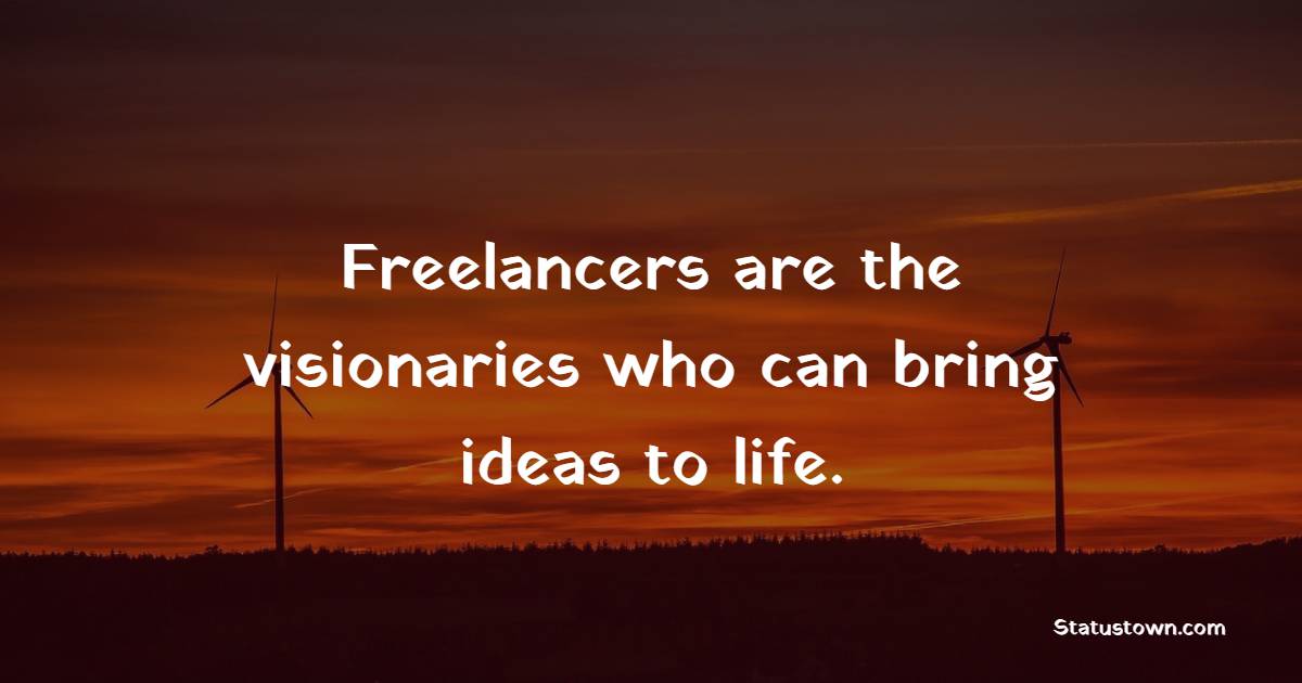 Freelancers Quotes