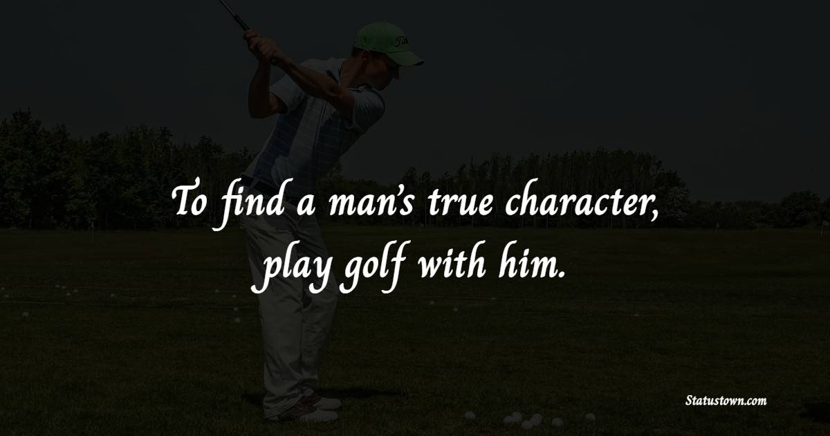 Golf Quotes