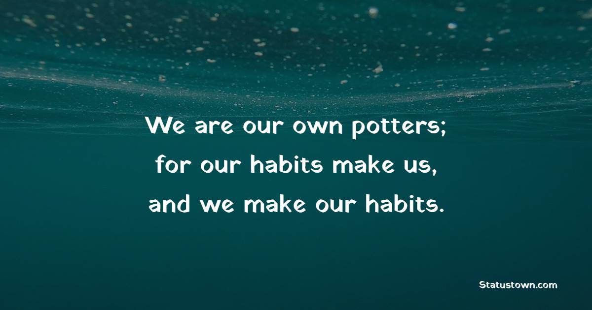 habits quotes