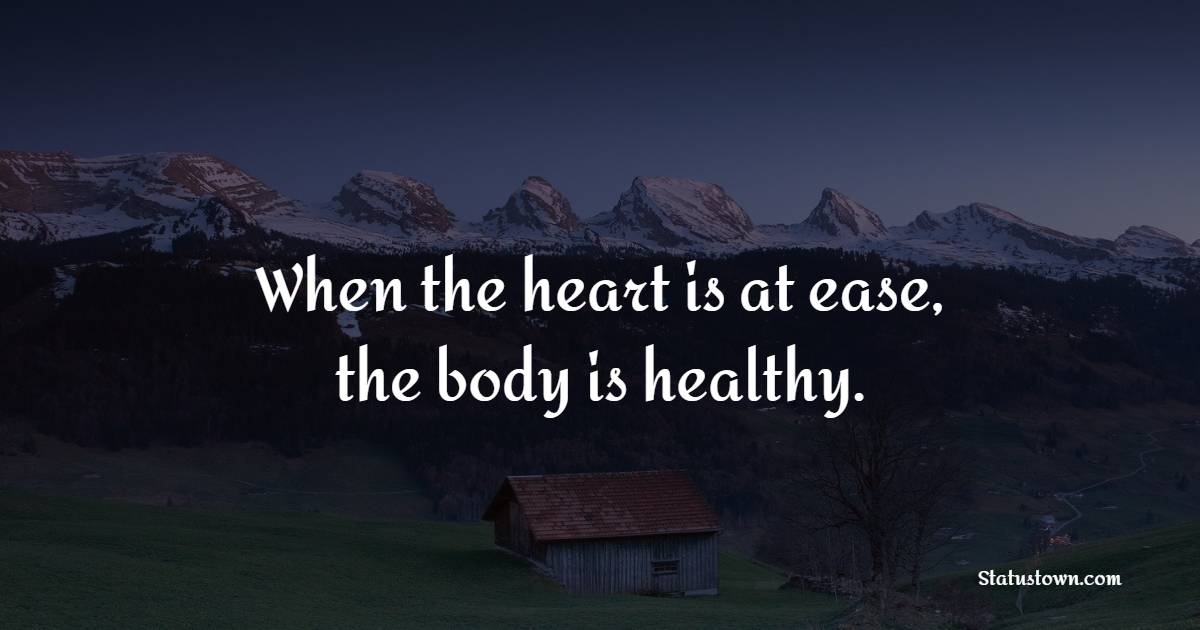 Heart Touching healthcare quotes