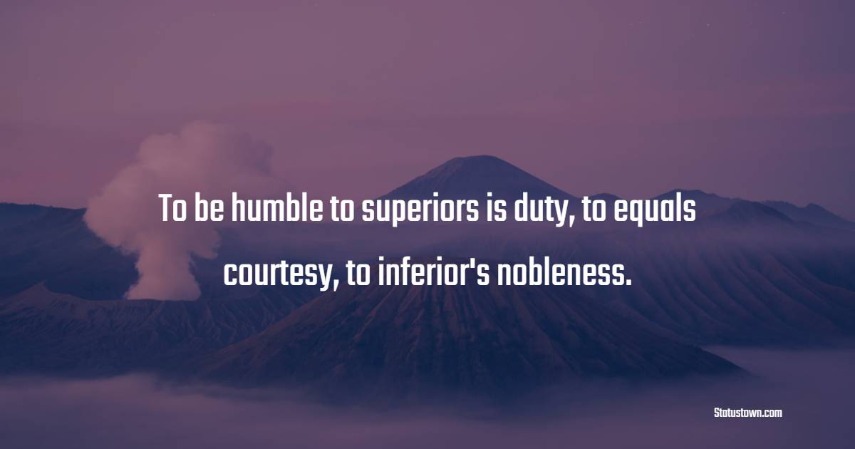 Humble Quotes