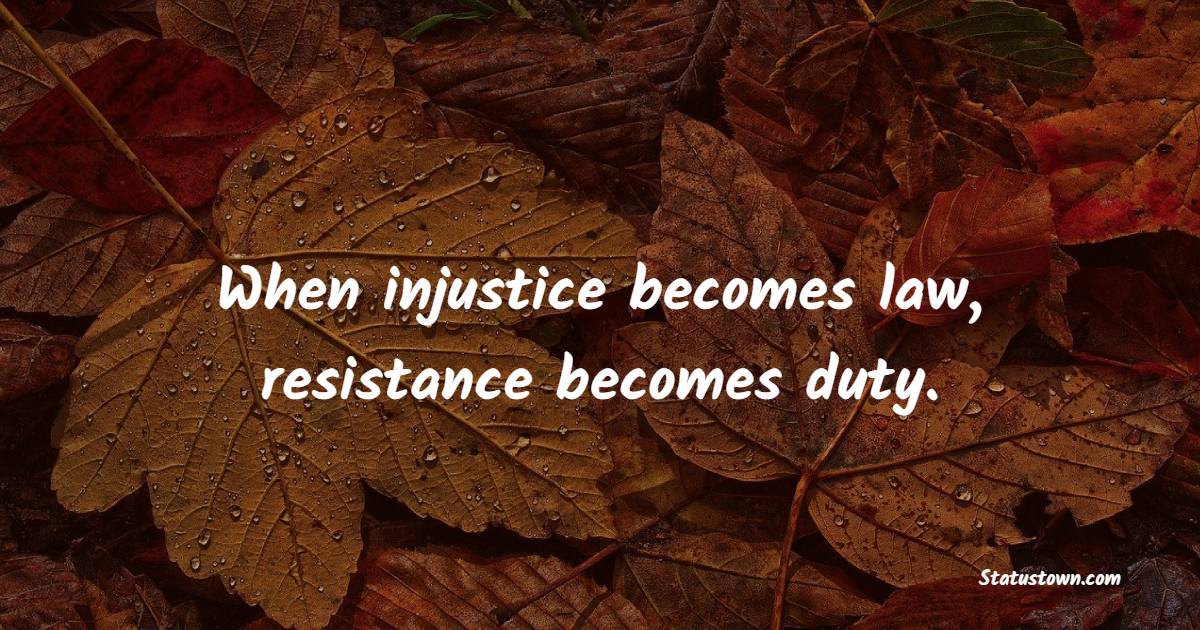 meaningful injustice quotes