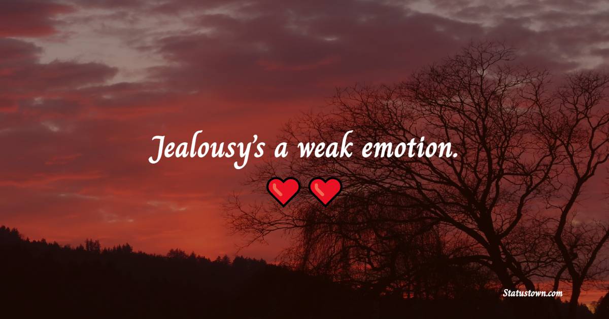 Jealousy Quotes