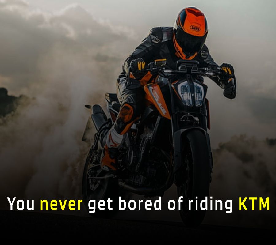 You never get bored of riding KTM - KTM Bike Status