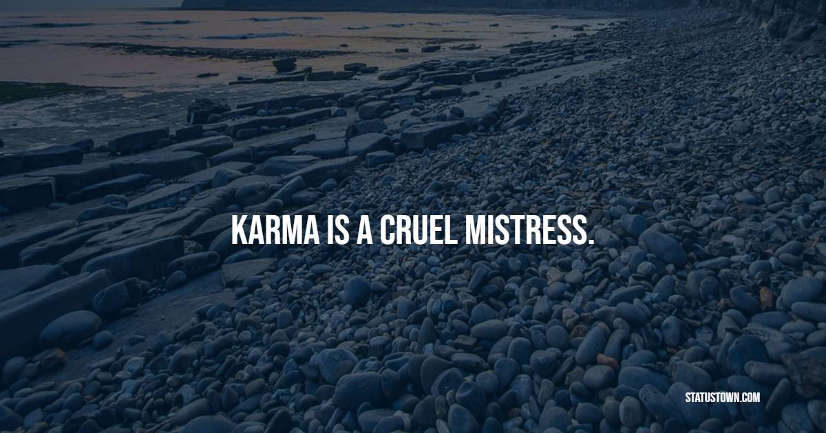 Short karma quotes