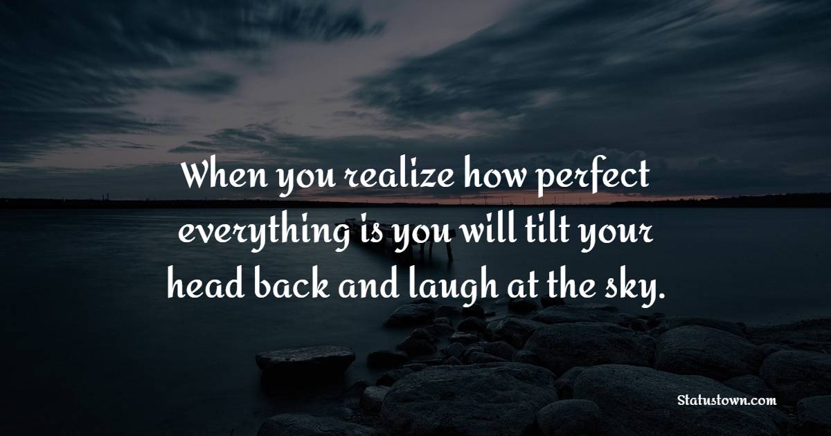 Touching laughter quotes