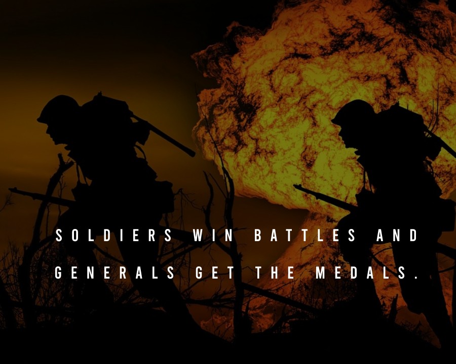 Simple military quotes