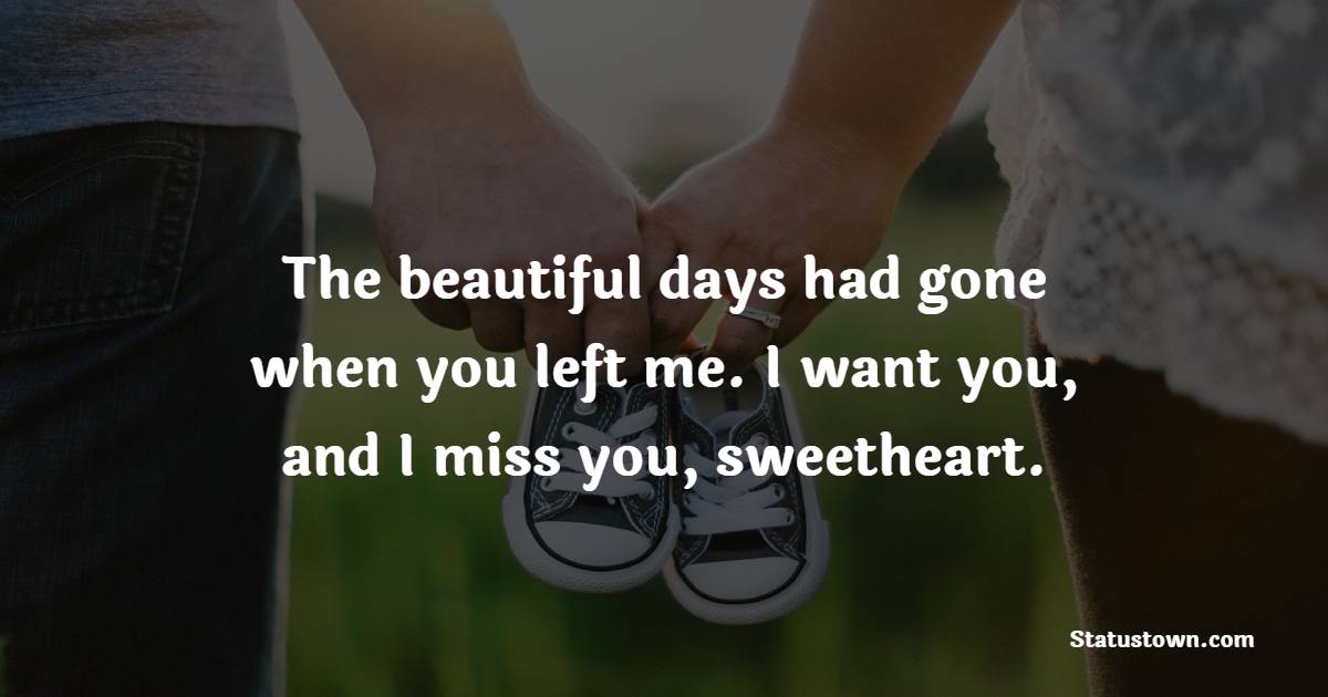 Heart Touching miss you messages for boyfriend