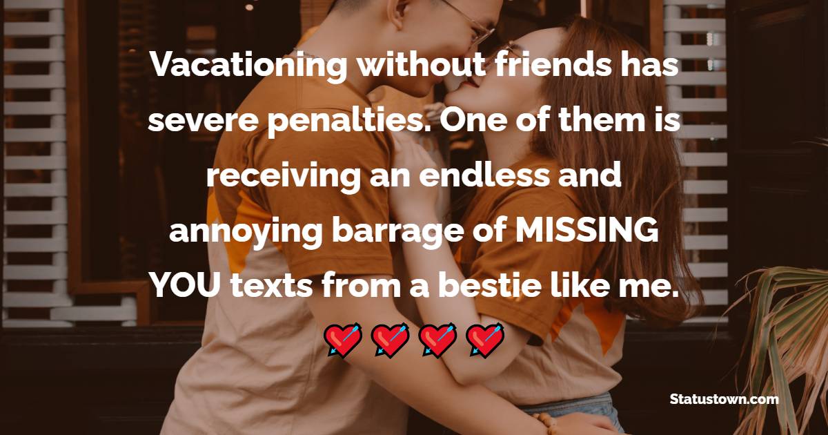 Miss You Messages for Friends