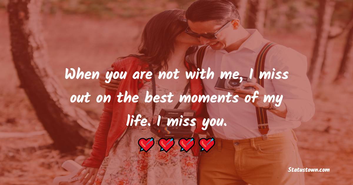 miss you messages for husband