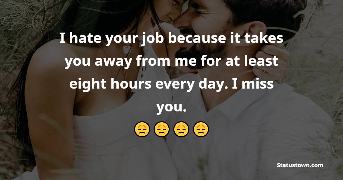 meaningful miss you messages for wife