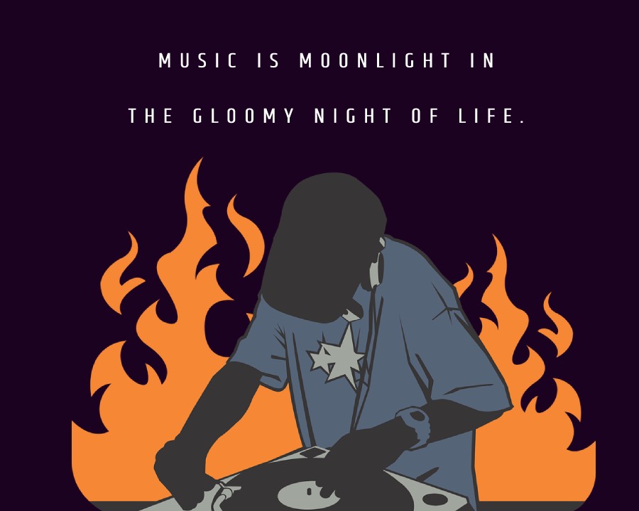 Music is moonlight in the gloomy night of life. - Music Quotes 