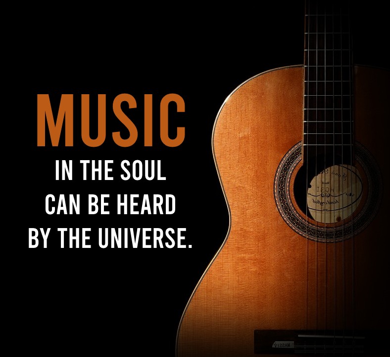 Music in the soul can be heard by the universe. - Music Quotes 