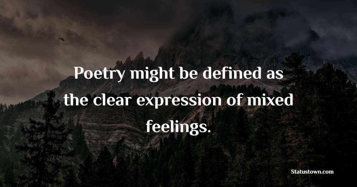 Poetry Quotes