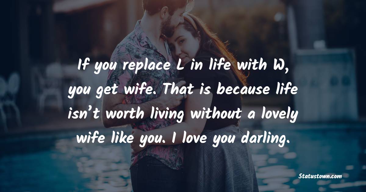 romantic messages for wife