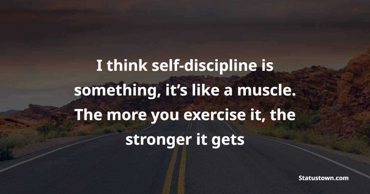 Self-Discipline Quotes
