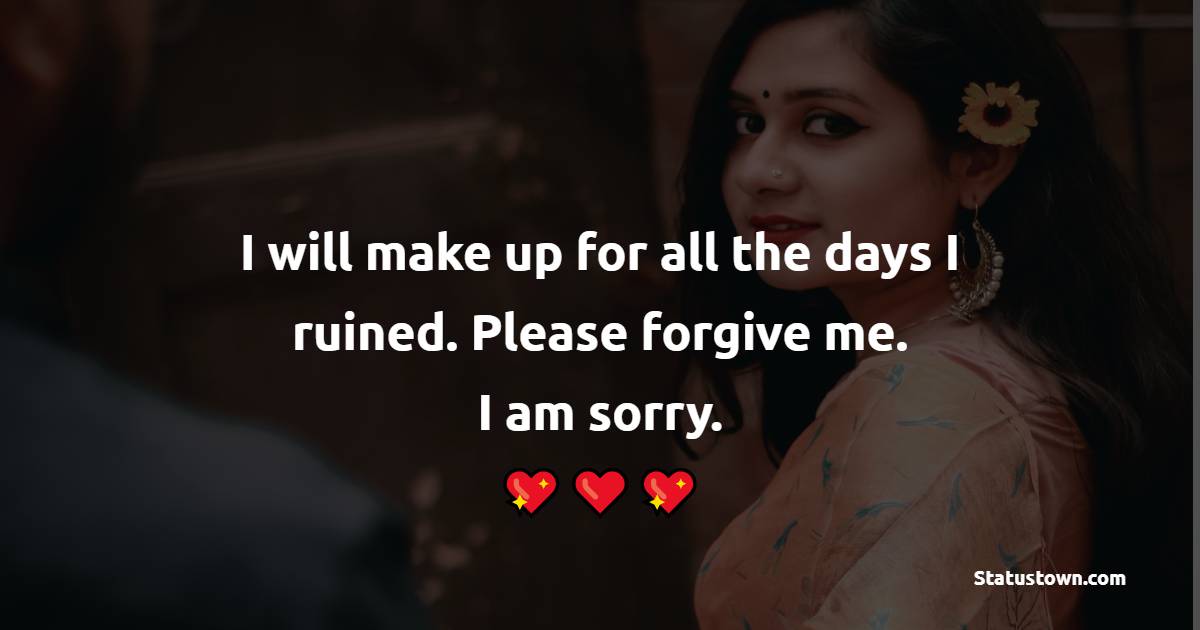 im sorry quotes for gf