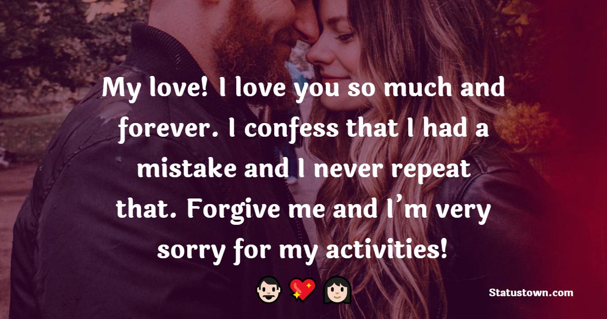 Heart Touching sorry messages for wife