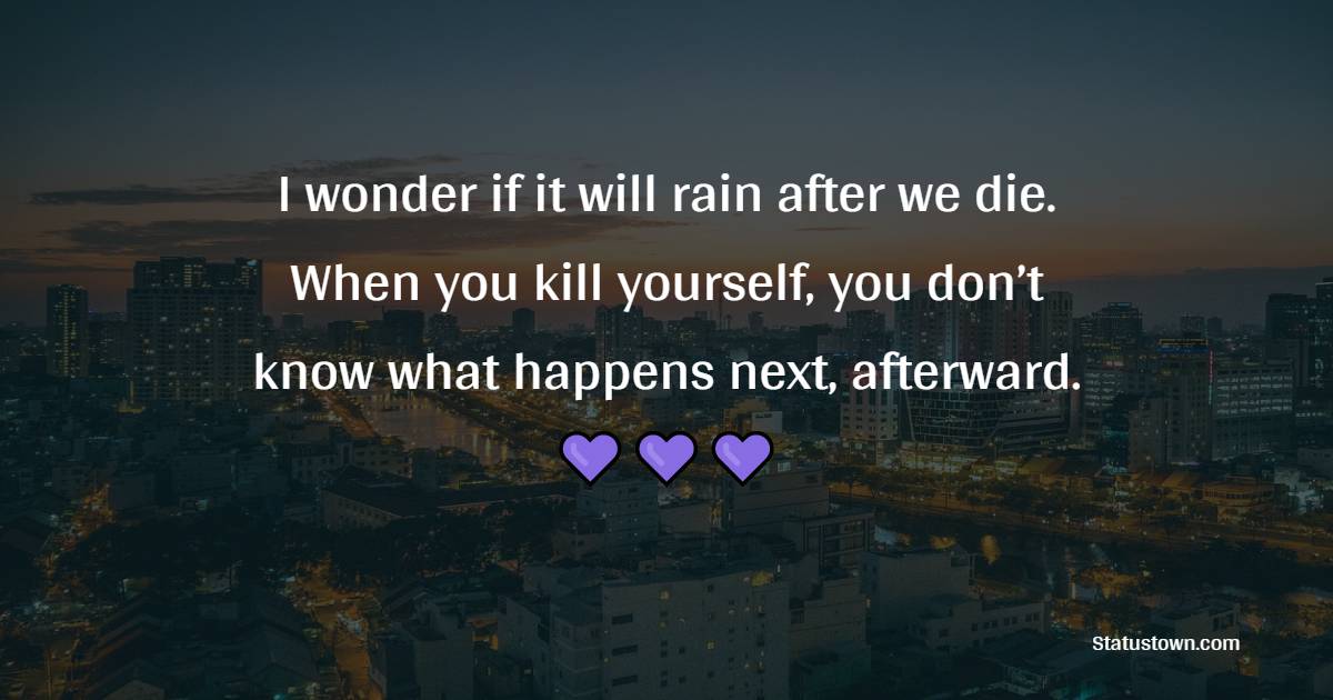 Suicide Quotes