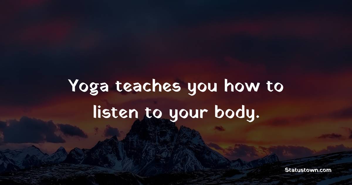 Heart Touching yoga quotes