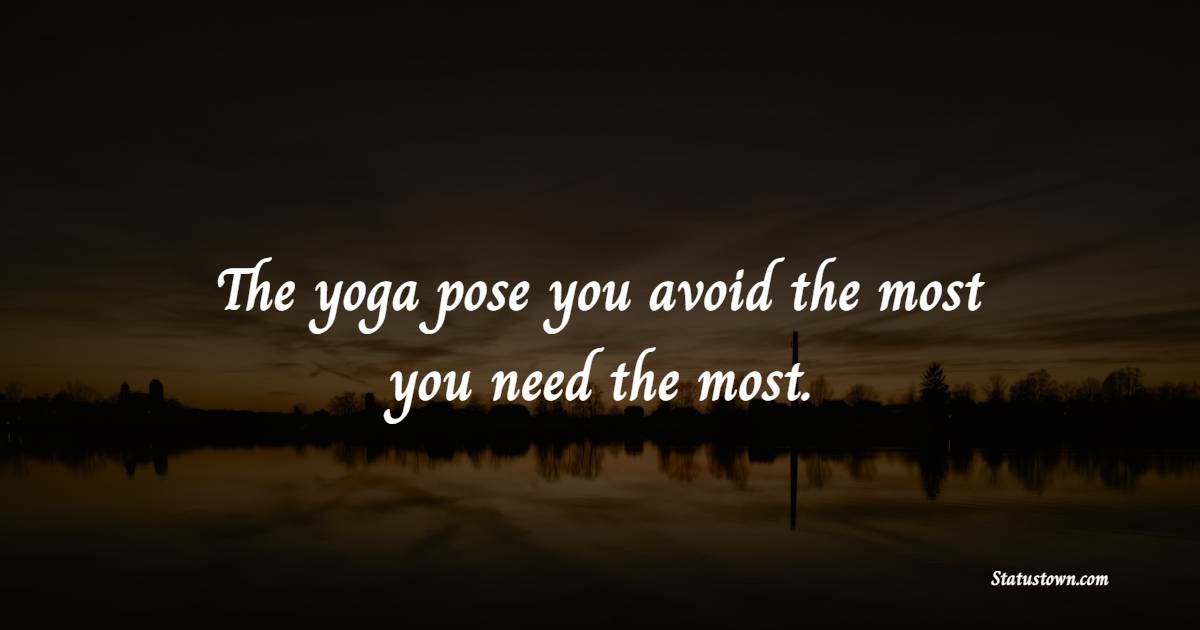 Unique yoga quotes