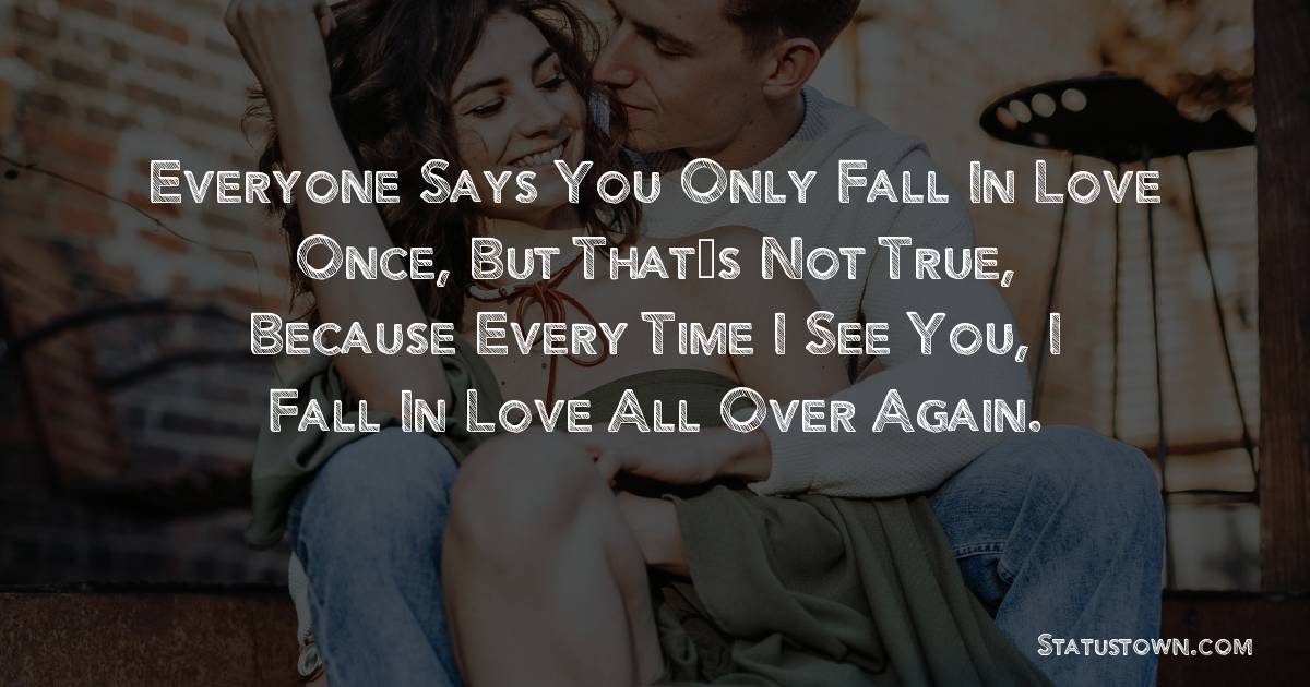 Only love in you once fall Guys, do