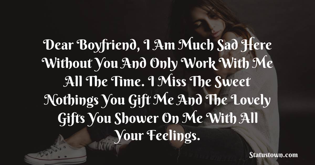 dear boyfriend quotes