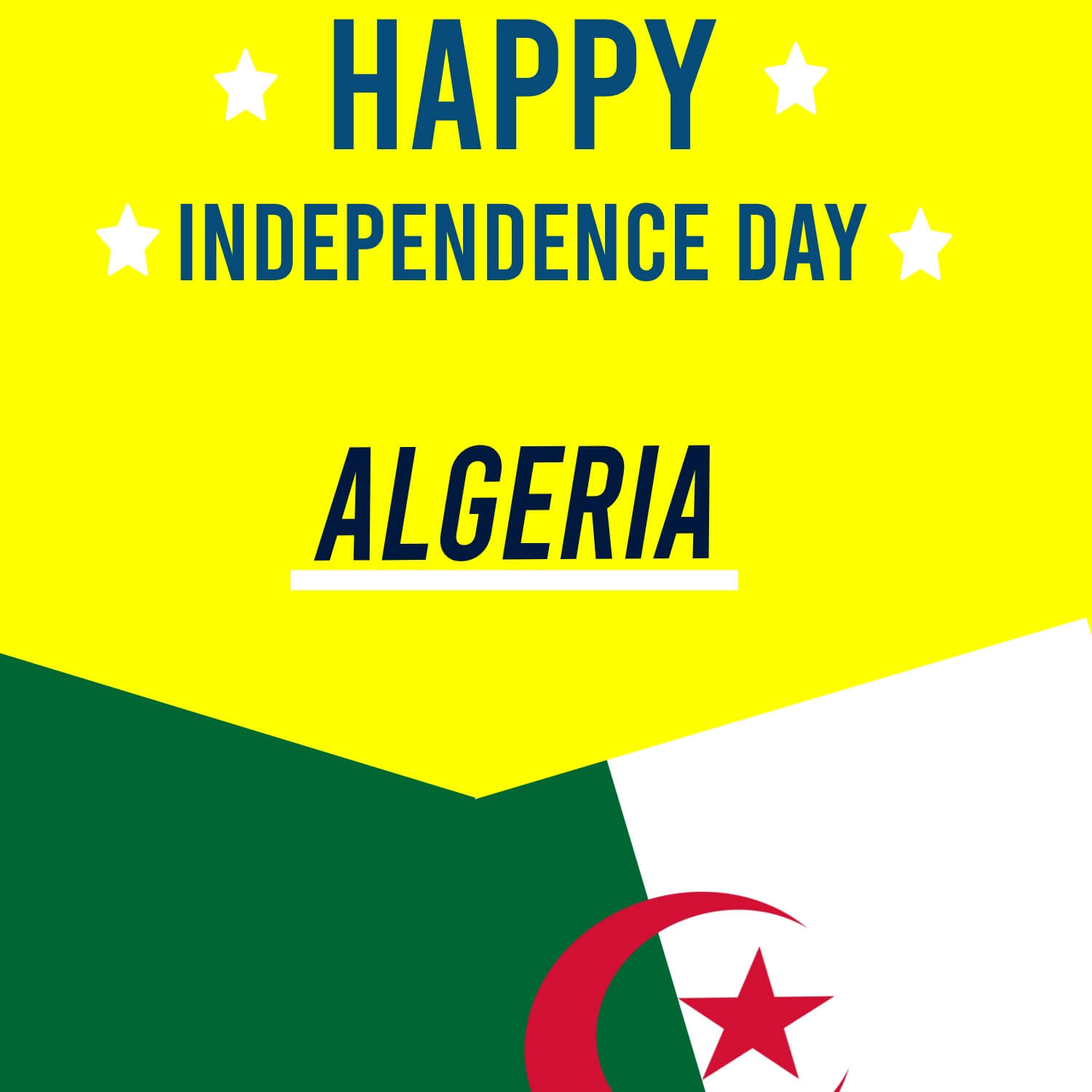 Happy Independence Day, Algeria! - Algeria Independence Day Messages wishes, messages, and status