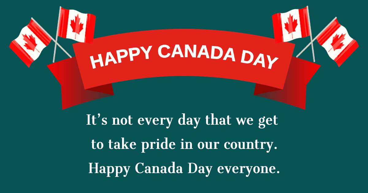 Canada Day Messages Wishes, Messages and status