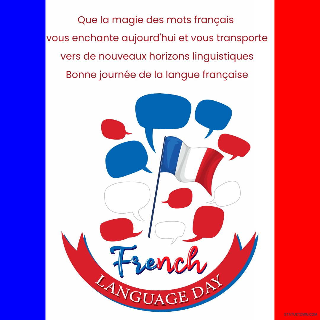 french language day wishes Messages